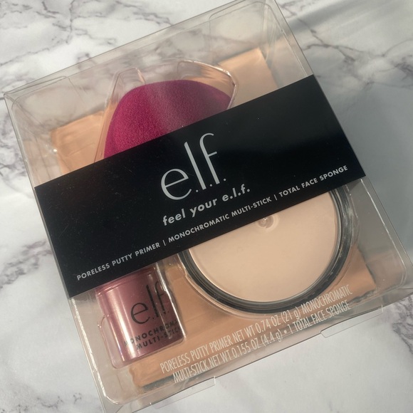 ELF Feel Your e.l.f. Poreless Putty Primer Monochromatic stick total face Sponge - Picture 4 of 5